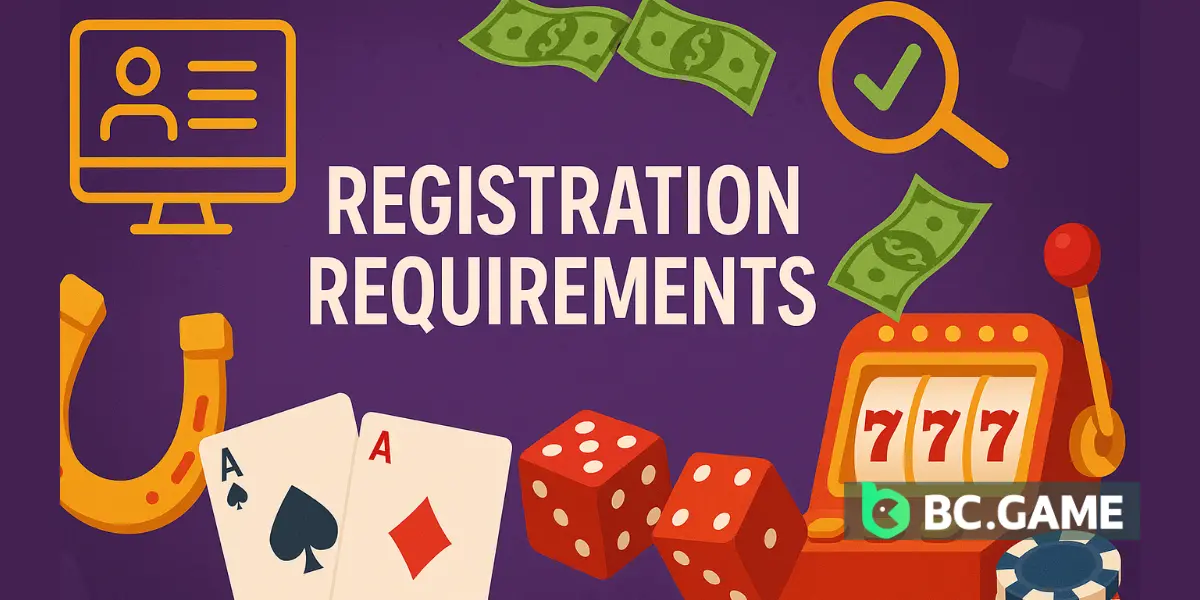BC Game Registration Requirements