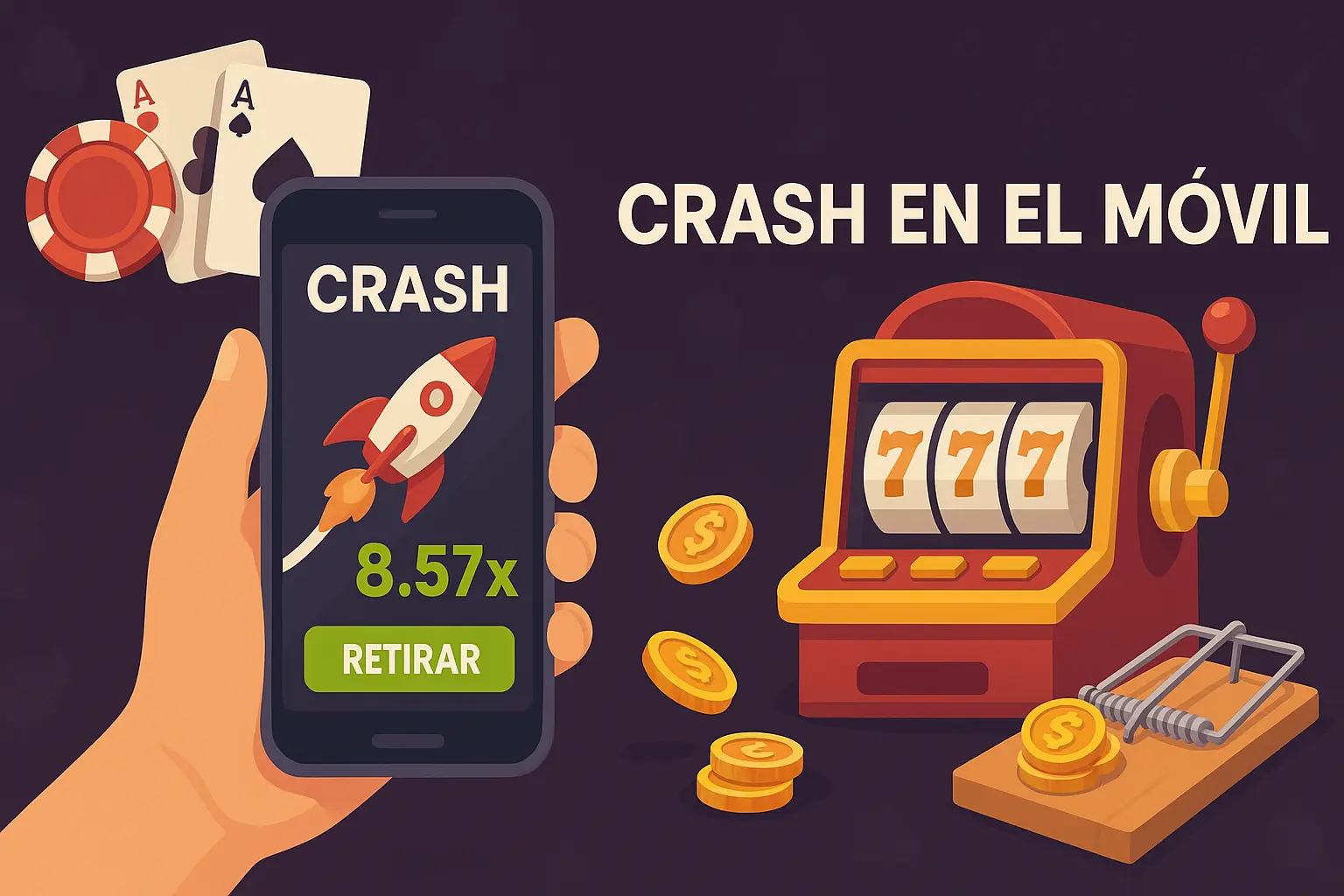 Cómo jugar a Crash en el móvil