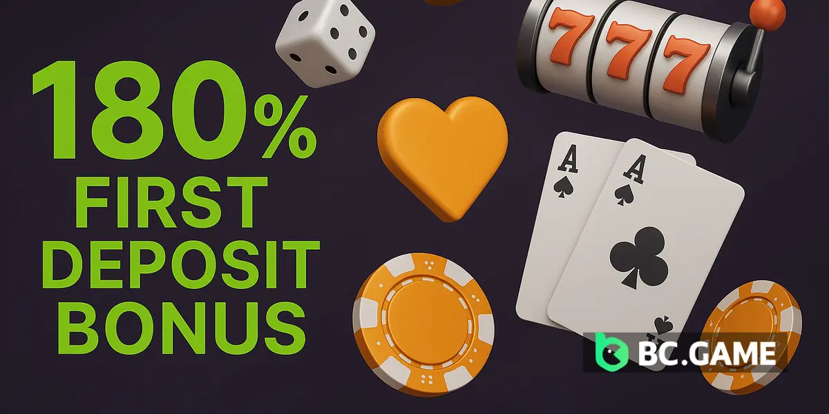 First Deposit BC Game Bonus