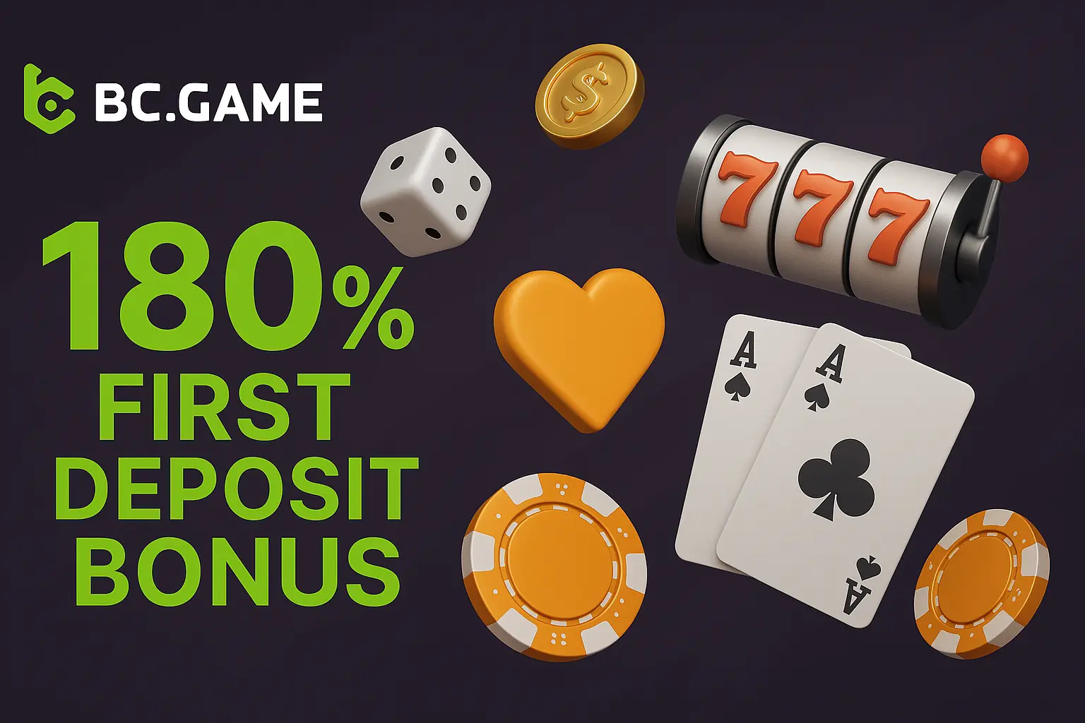 How to Get 180% Bonus on BC Game