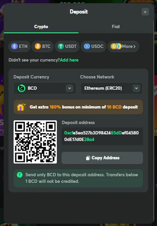 How to Make a Deposit on BC Game