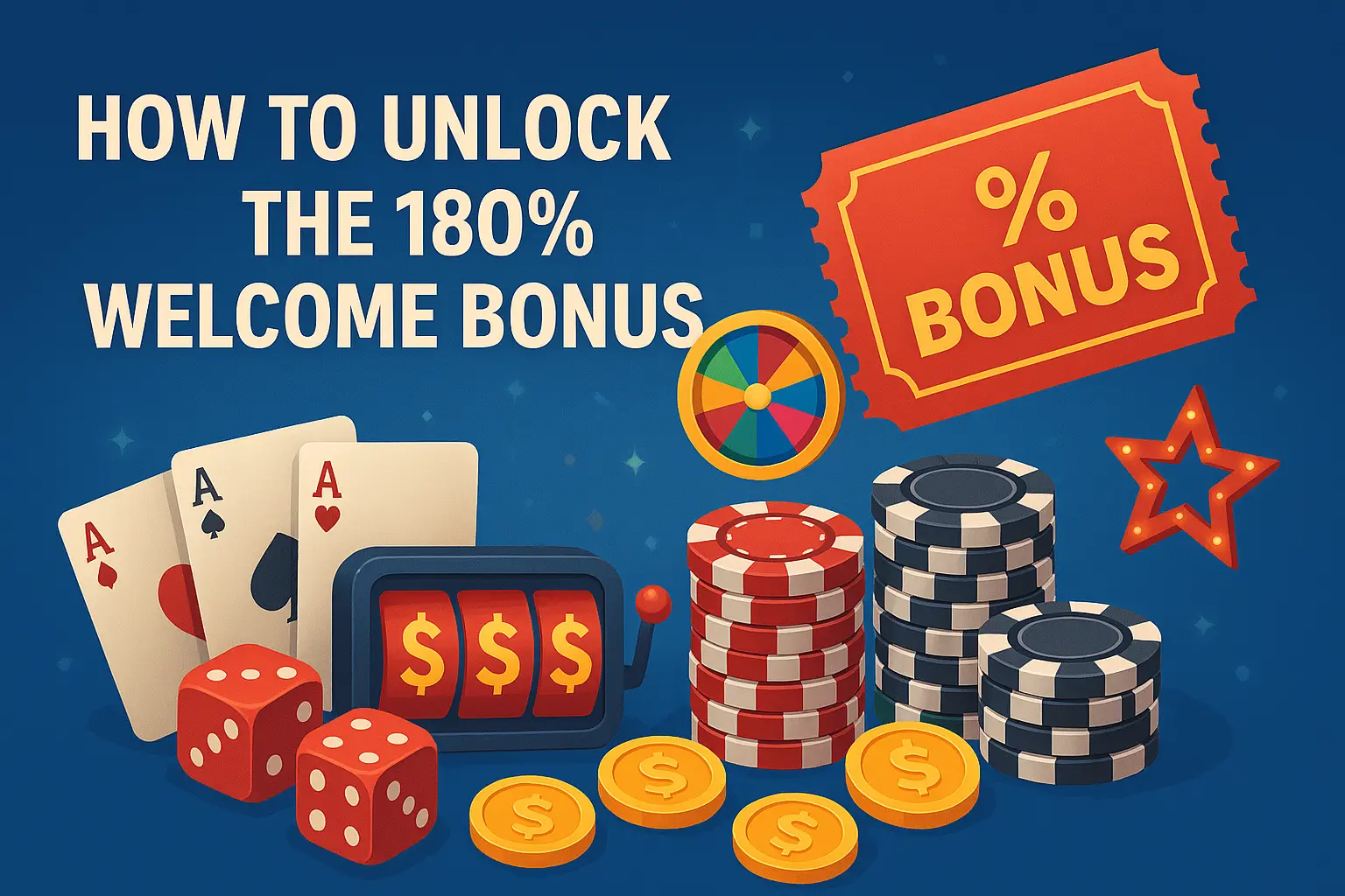 How to Unlock 180% BC Game Welcome Bonus
